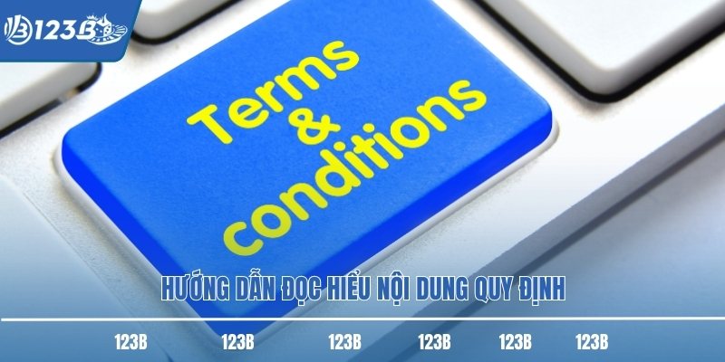 Hướng dẫn đọc hiểu nội dung quy định Hướng dẫn đọc hiểu nội dung quy định